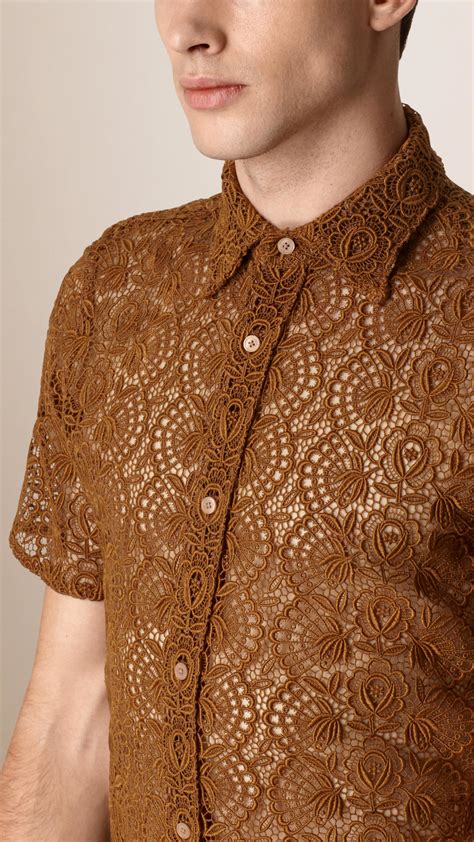 burberry lace shirt mens|burberry shirts for men.